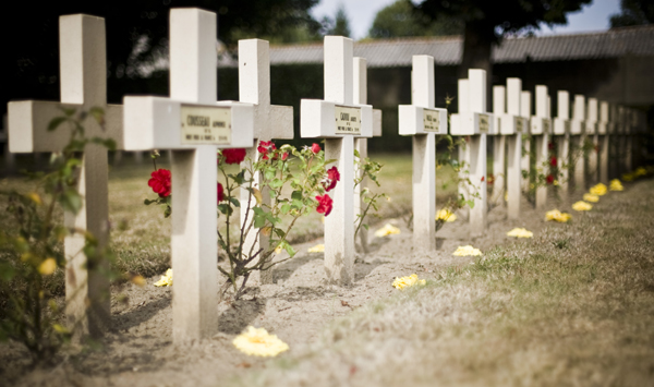 Machelen Frans militair kerkhof Jasmijn Decuyper